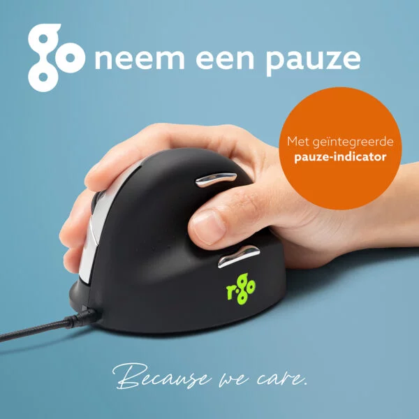 R-Go He Break (medium, rechts, bedraad) - Afbeelding 8